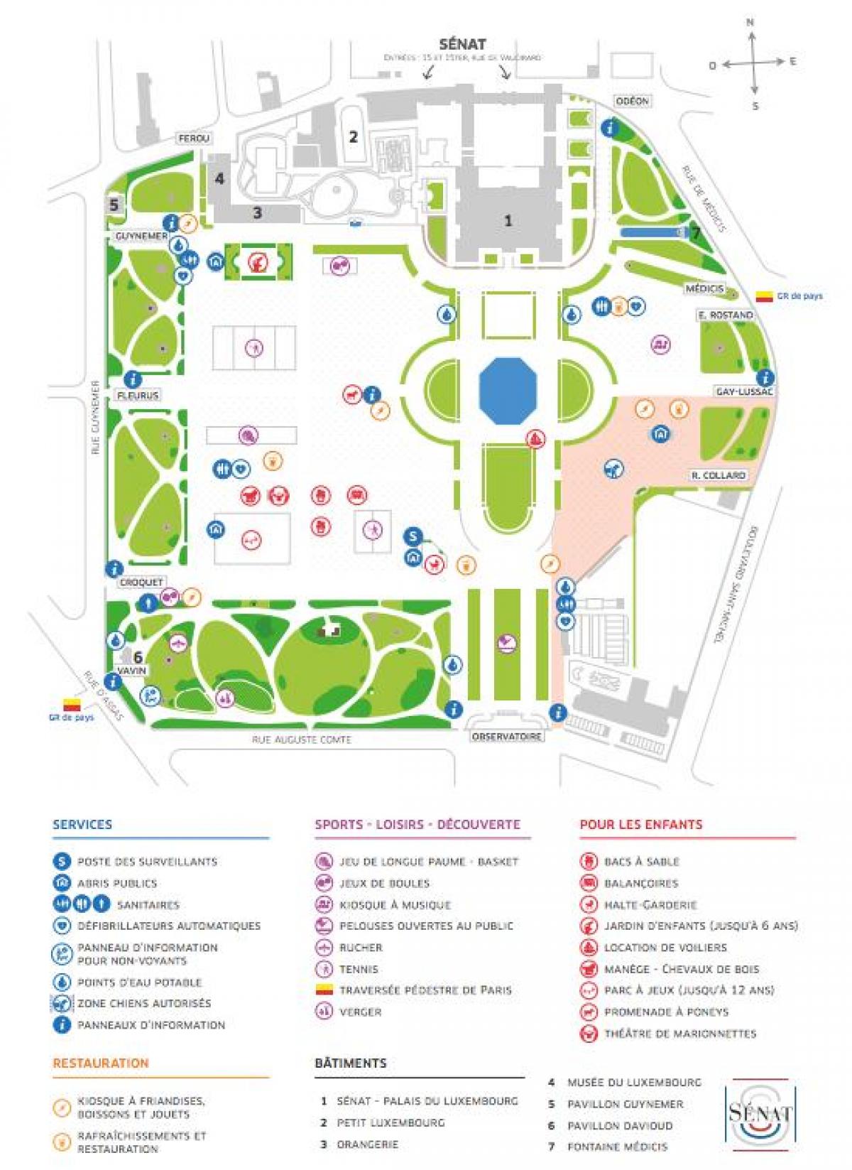 Peta Jardin du Luxembourg