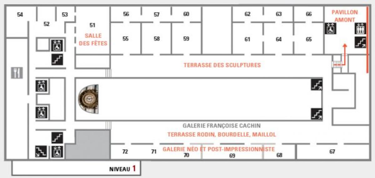Peta dari Musée D'orsay Tahap 2