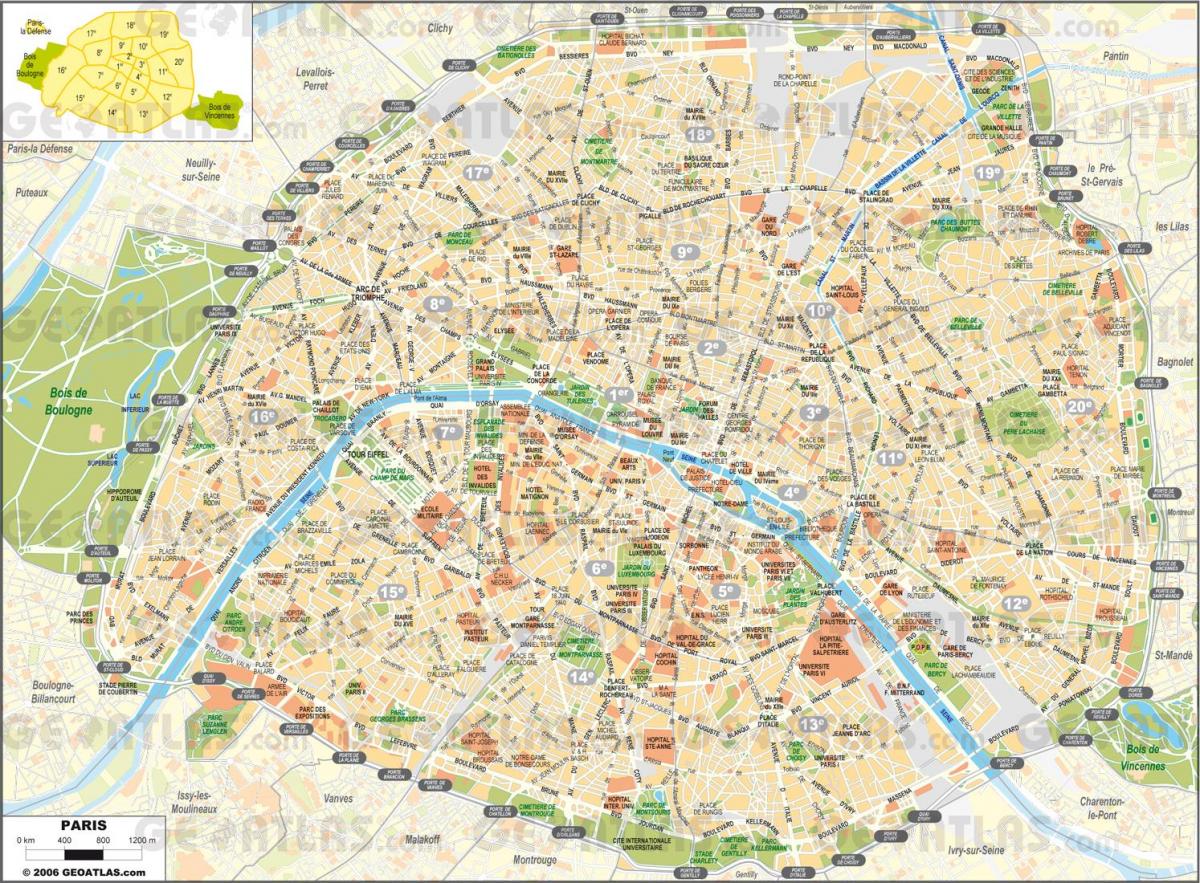 Peta Paris