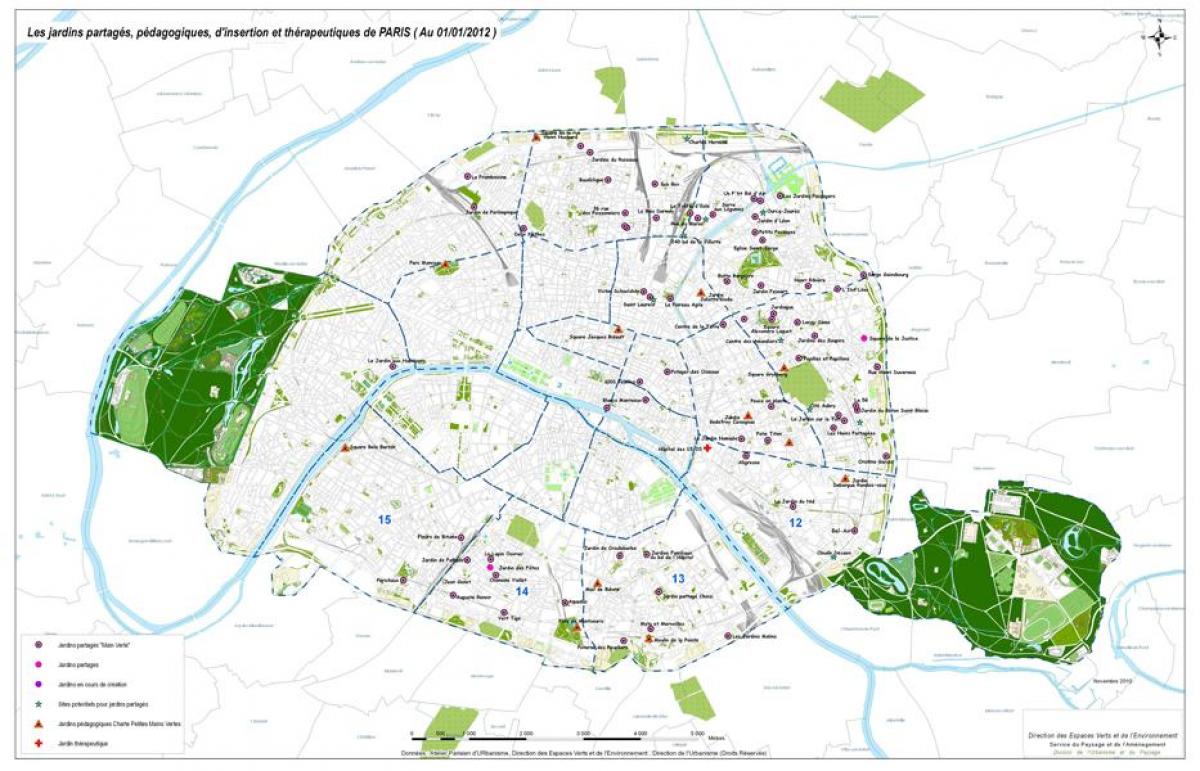 Peta Taman Paris