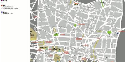 Peta 9th arrondissement Paris
