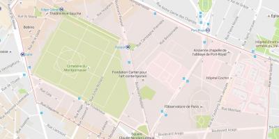 Peta Daerah Montparnasse