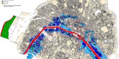 Peta Paris banjir