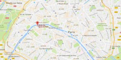 Peta Paris pembetung