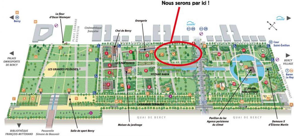 Peta Parc de Bercy