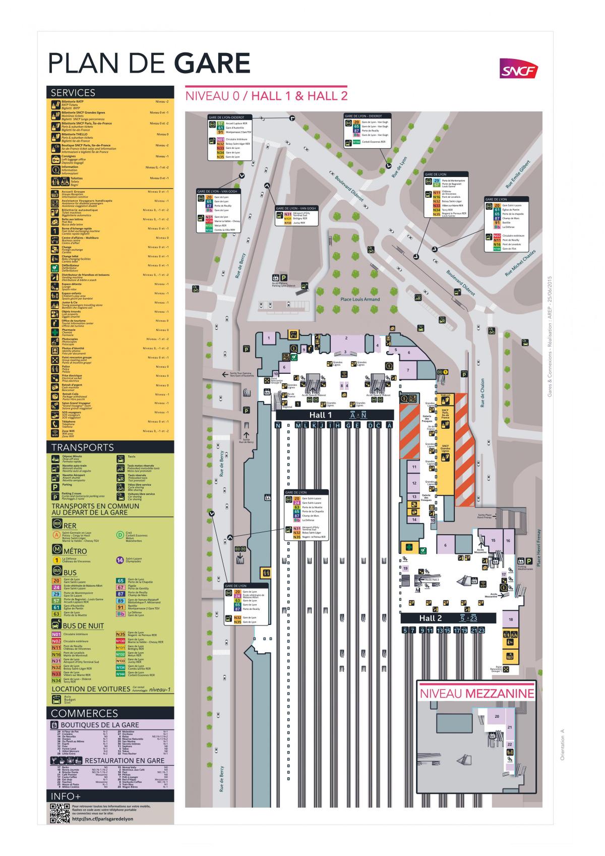Peta Paris-Gare de Lyon