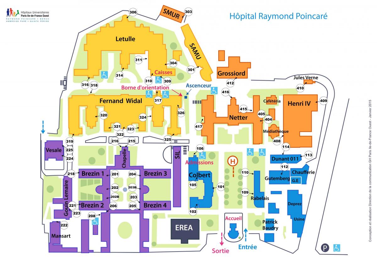 Peta Raymond-Poincaré hospital