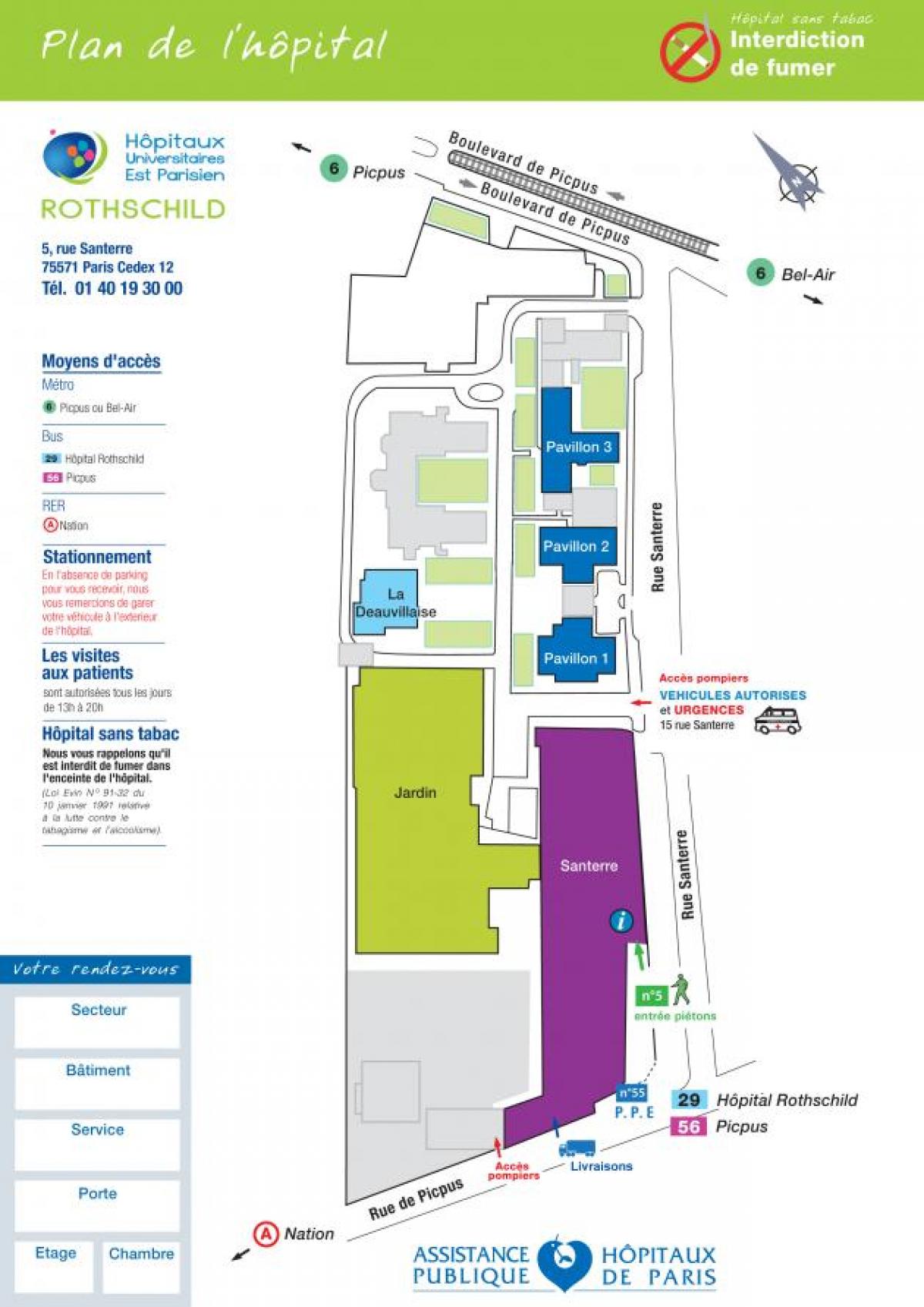 Peta Rothschild hospital