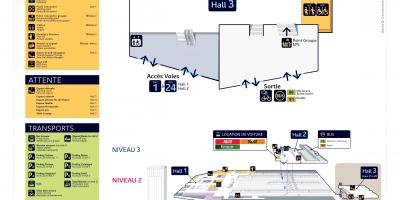 Peta Gare Montparnasse Dewan 3
