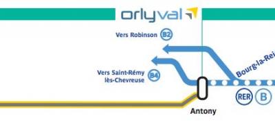 Peta OrlyVal