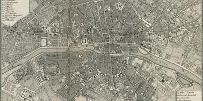 Peta Paris 1800